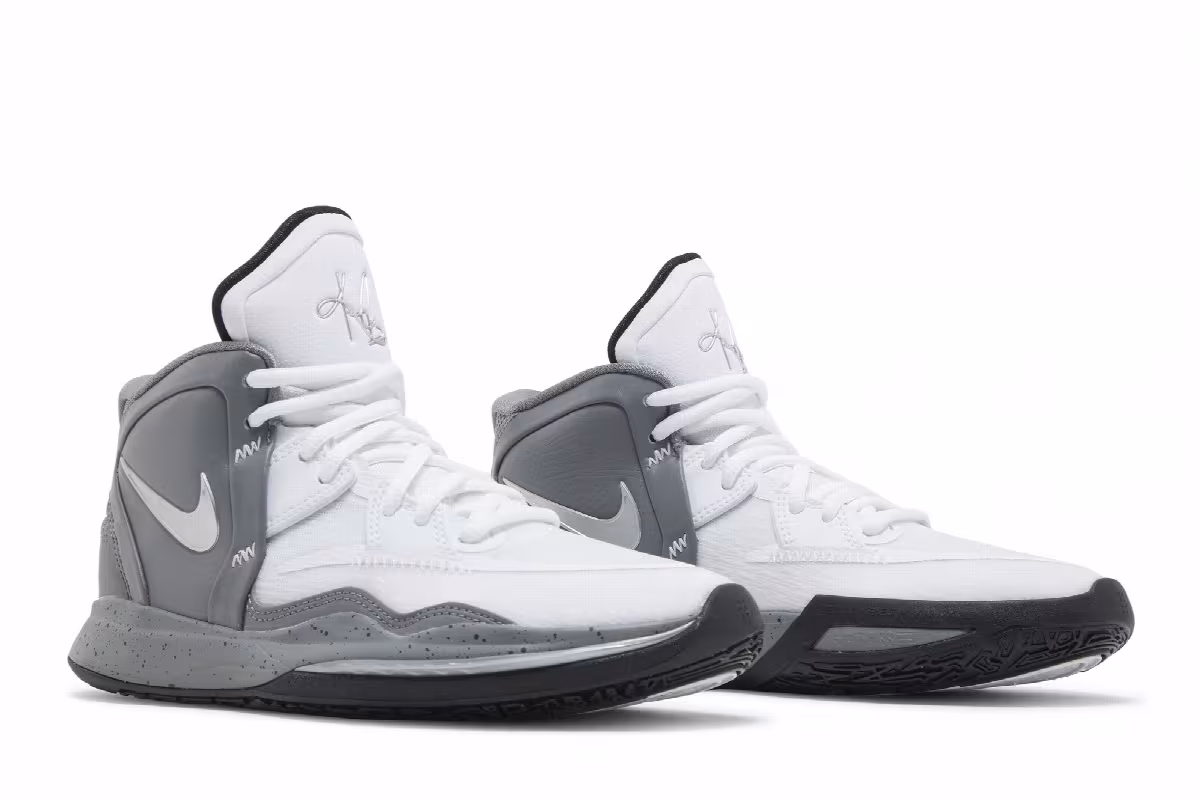 Nike Kyrie Infinity SE GS White Smoke Grey, view 9