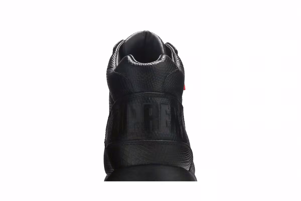 Supreme x Nike Air Max Goadome Black Snakeskin, view 8