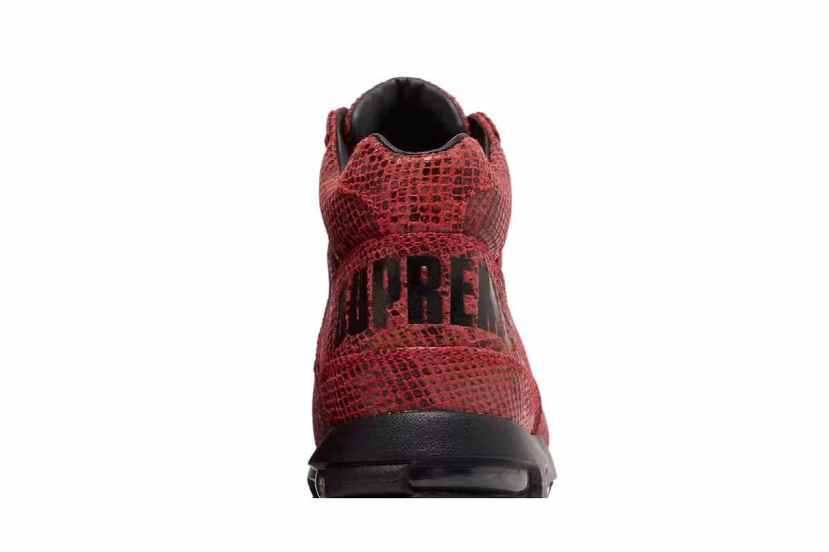 Supreme x Nike Air Max Goadome Red Snakeskin, view 8