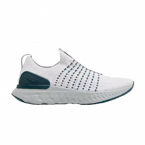 Nike Wmns React Phantom Run Flyknit 2 'Platinum Tint Dark Teal Green'