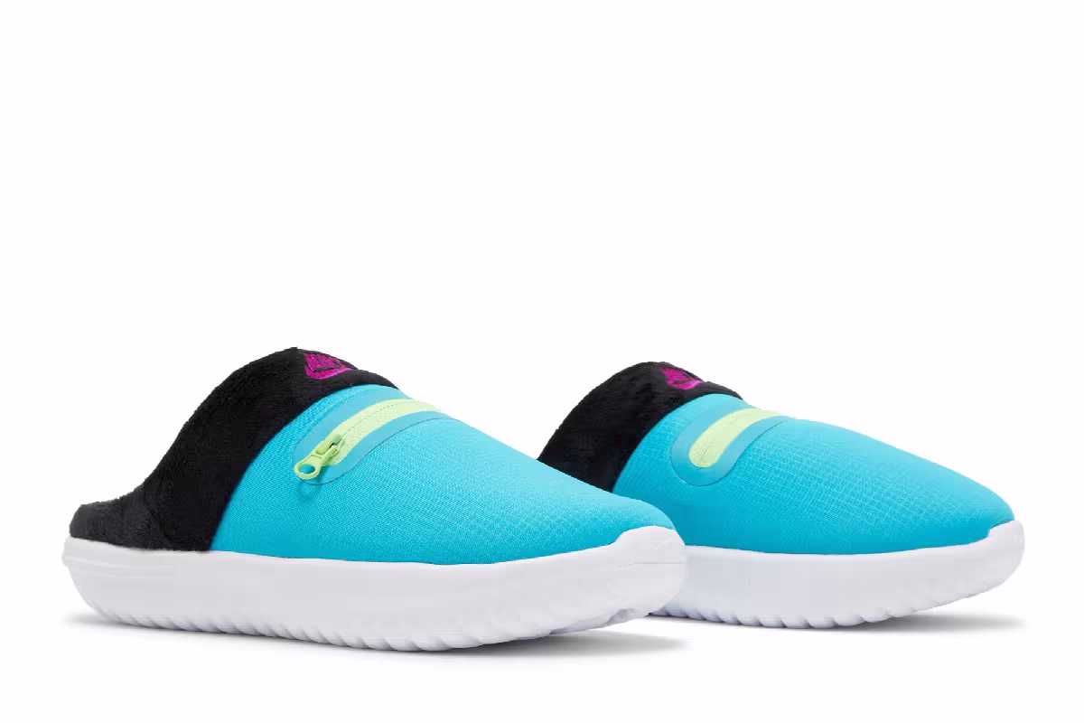 Nike Women's Burrow Turquoise Blue Lime Glow, view 9