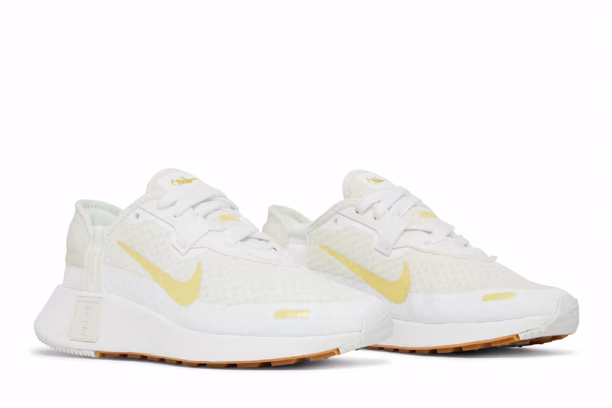 Nike Women's Reposto White Saturn Gold, view 9