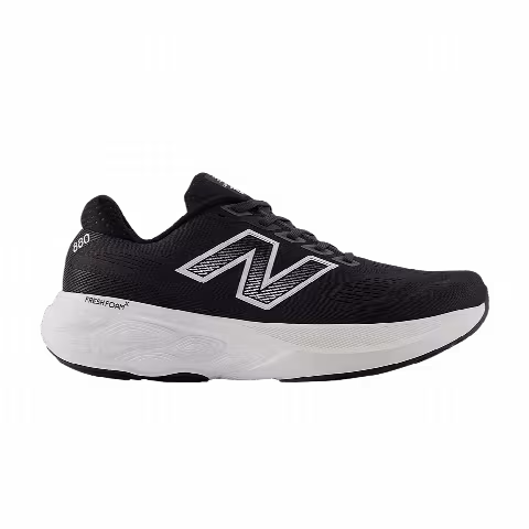 New Balance Fresh Foam X 880v15 2E Wide 'Black White Reflection'