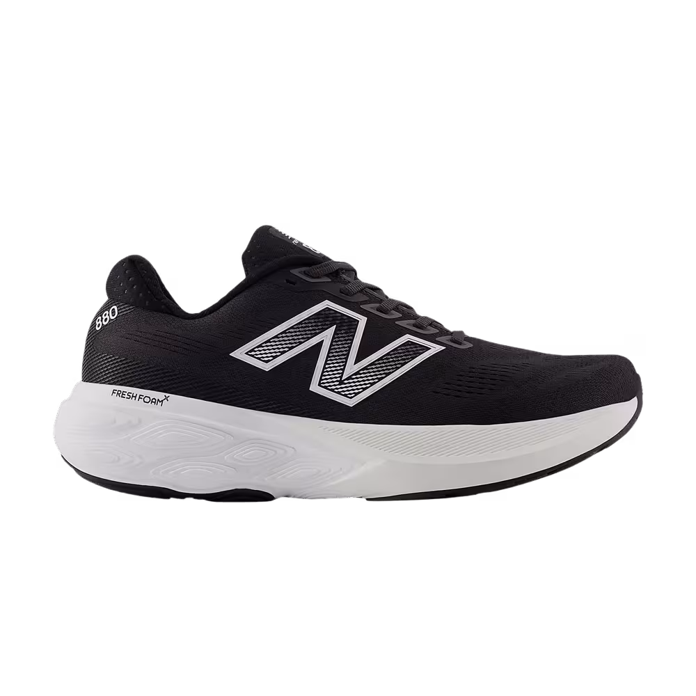 New Balance Fresh Foam X 880v15 4E Extra Wide Black White Reflection