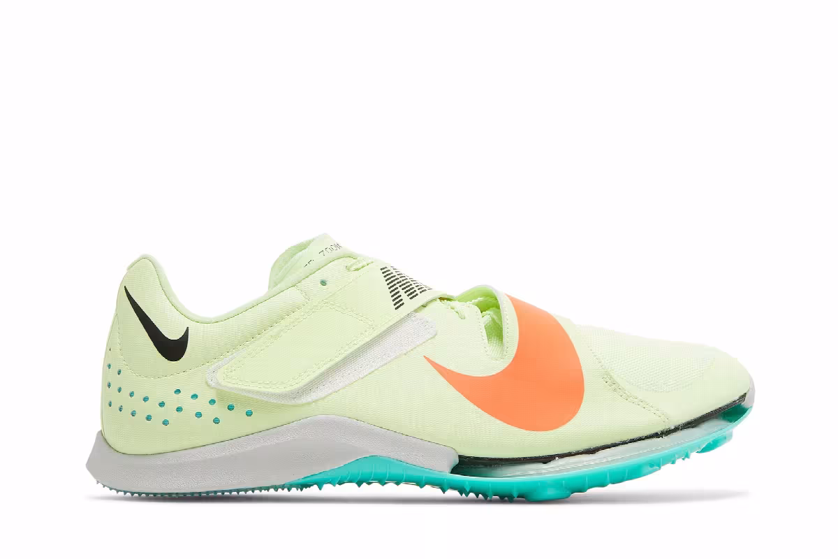 Nike Air Zoom Long Jump Elite Barely Volt Hyper Orange, view 2