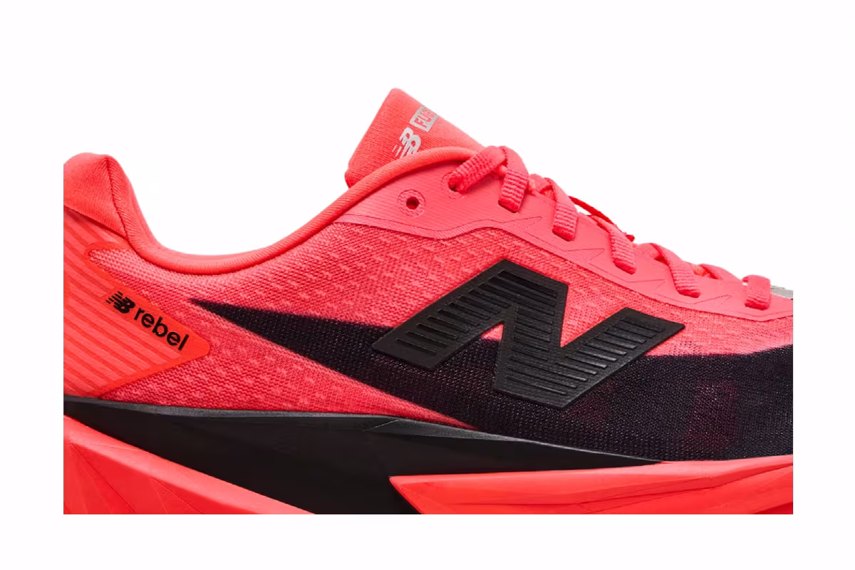 New Balance FuelCell Rebel v5 Urgent Red, view 3