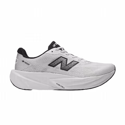 New Balance FuelCell Rebel v5 'White Black Silver Metallic'