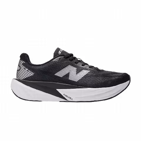 New Balance FuelCell Rebel v5 'Black White Silver Metallic'