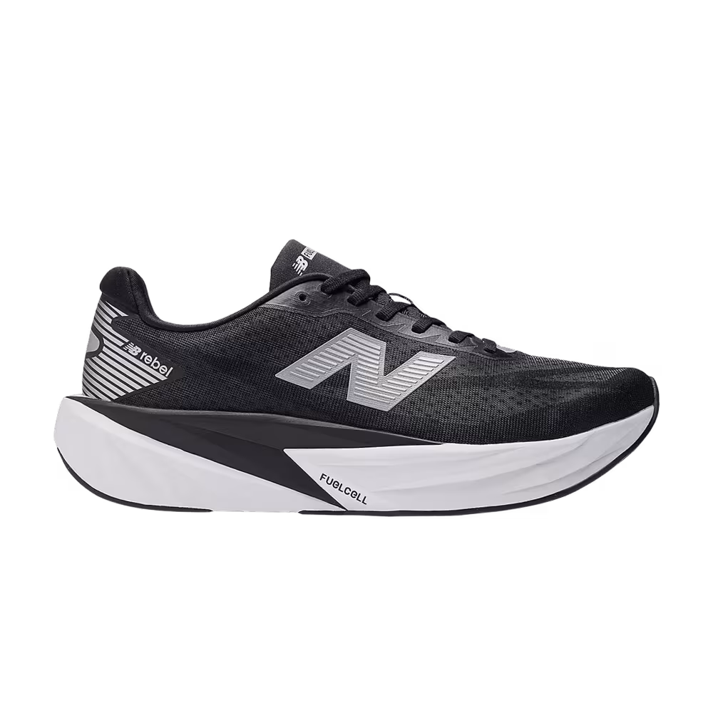 New Balance FuelCell Rebel v5 Black White Silver Metallic