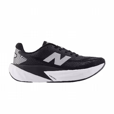 New Balance Wmns FuelCell Rebel v5 'Black White Silver Metallic'