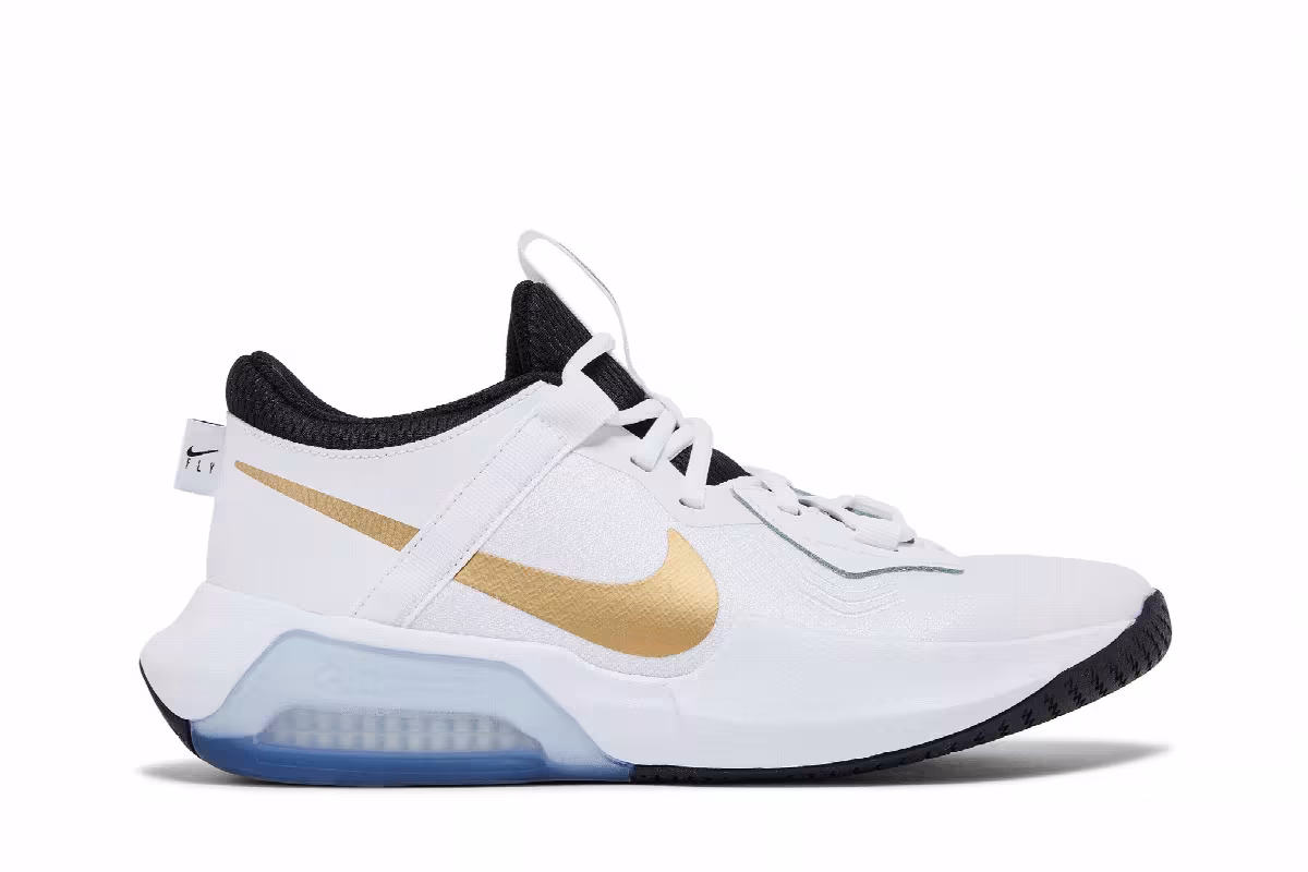 Nike Air Zoom Crossover GS White Metallic Gold, view 2