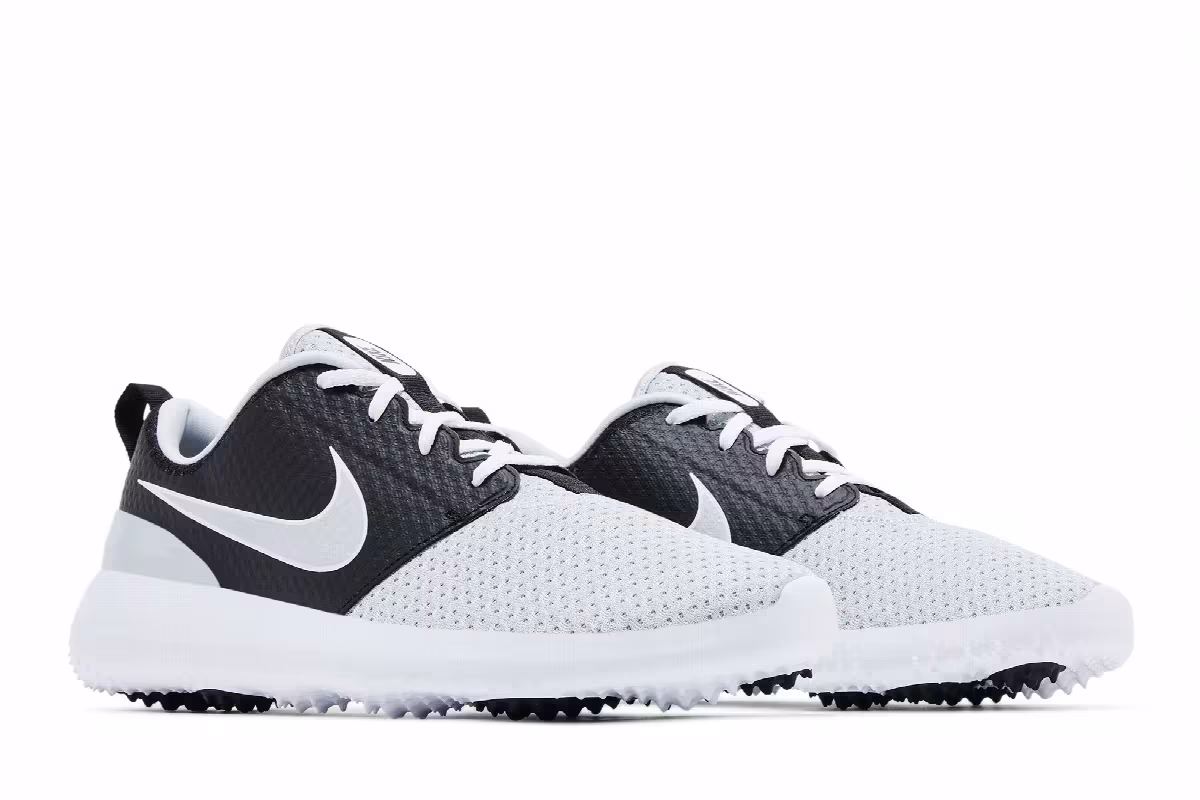 Nike Roshe Golf Pure Platinum Black, view 9