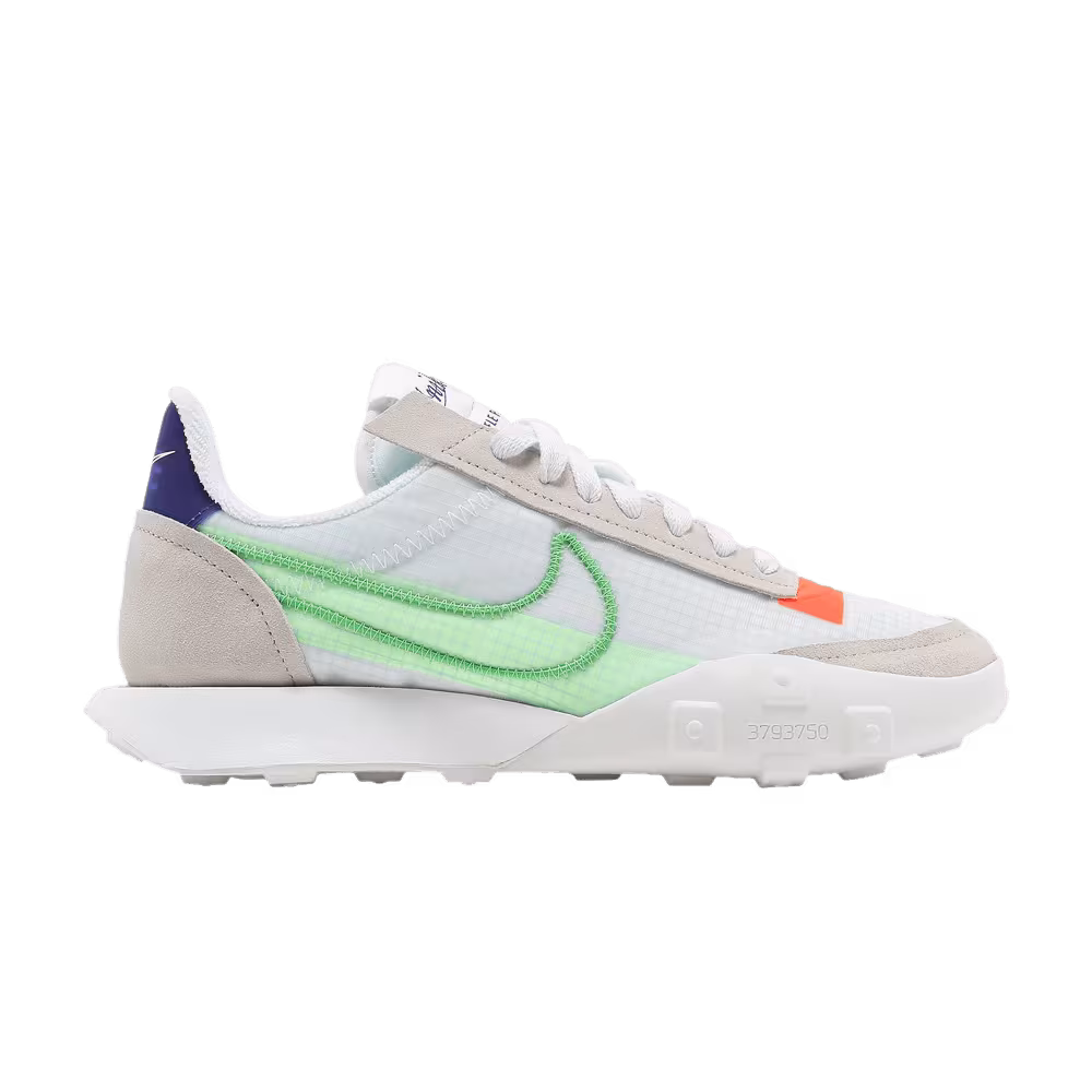 Nike Women's Waffle Racer 2X Desert Sand Mean Green