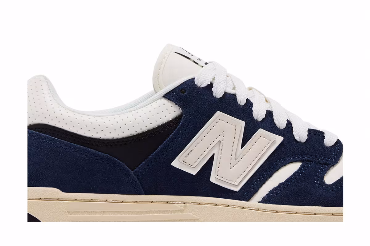 New Balance 480 Navy Sea Salt, view 3