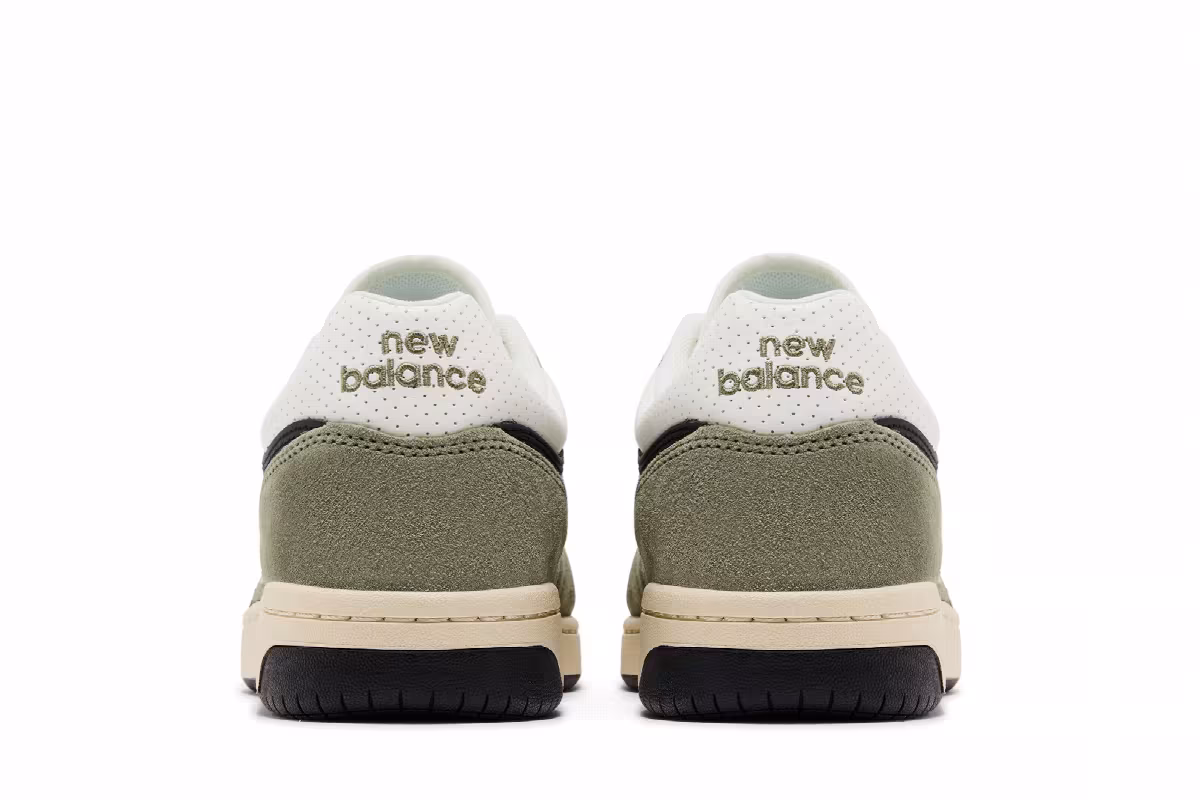 New Balance 480 Dark Olivine Sea Salt, view 7
