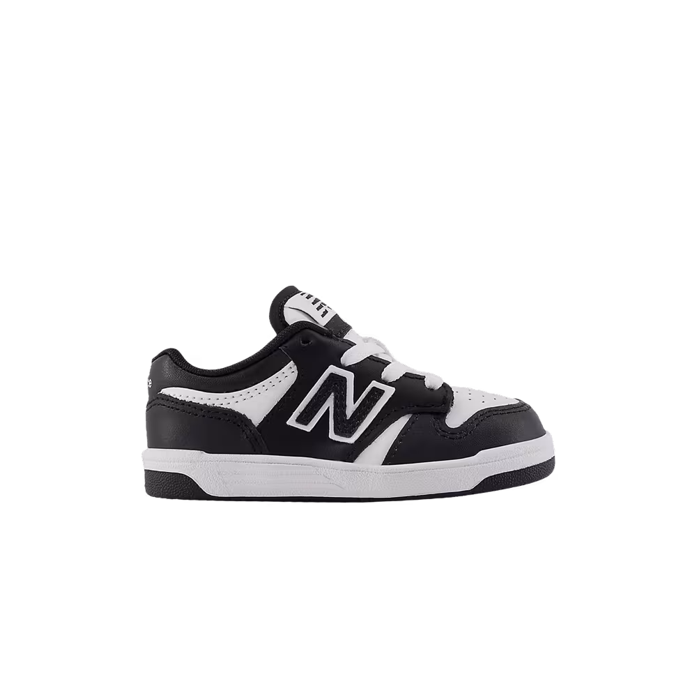 New Balance 480 Toddler Black White
