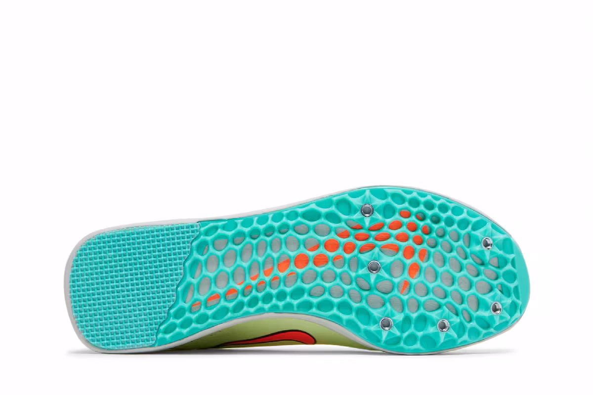 Nike Triple Jump Elite 2 Barely Volt Hyper Orange, view 5