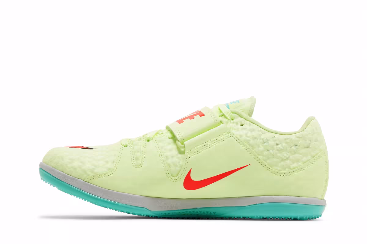Nike High Jump Elite Barely Volt Hyper Orange, view 4