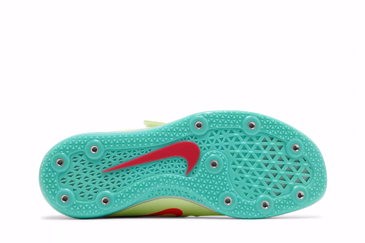 Nike High Jump Elite Barely Volt Hyper Orange, view 5