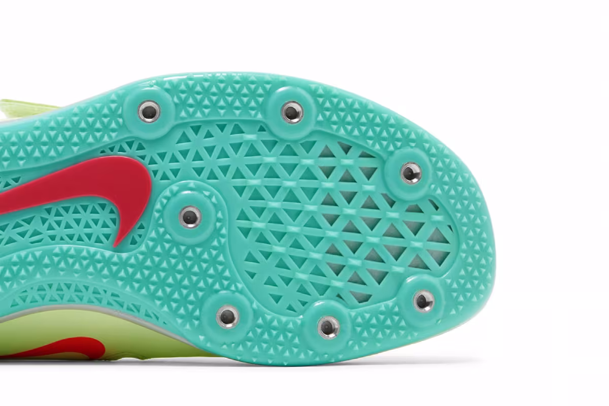 Nike High Jump Elite Barely Volt Hyper Orange, view 6