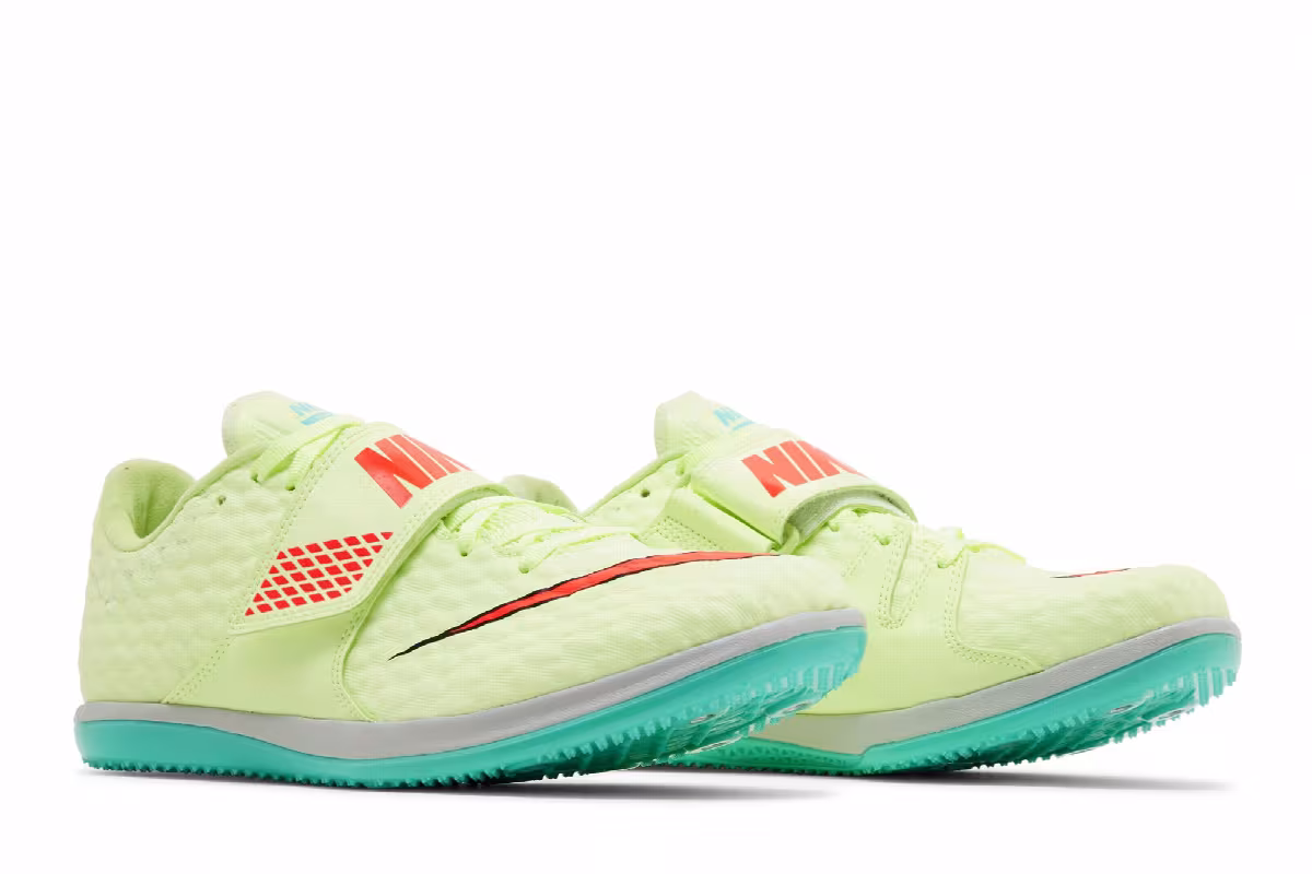 Nike High Jump Elite Barely Volt Hyper Orange, view 9
