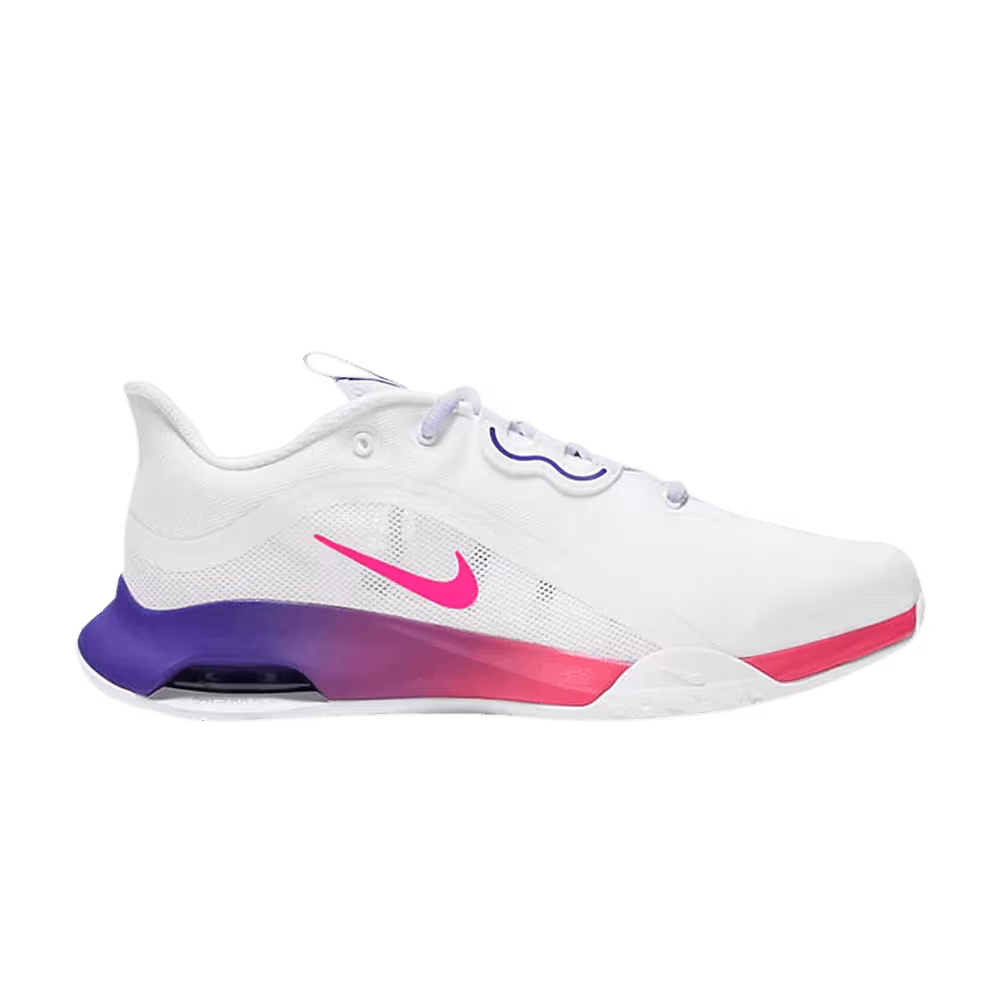 Women's NikeCourt Air Max Volley White Purple Gradient