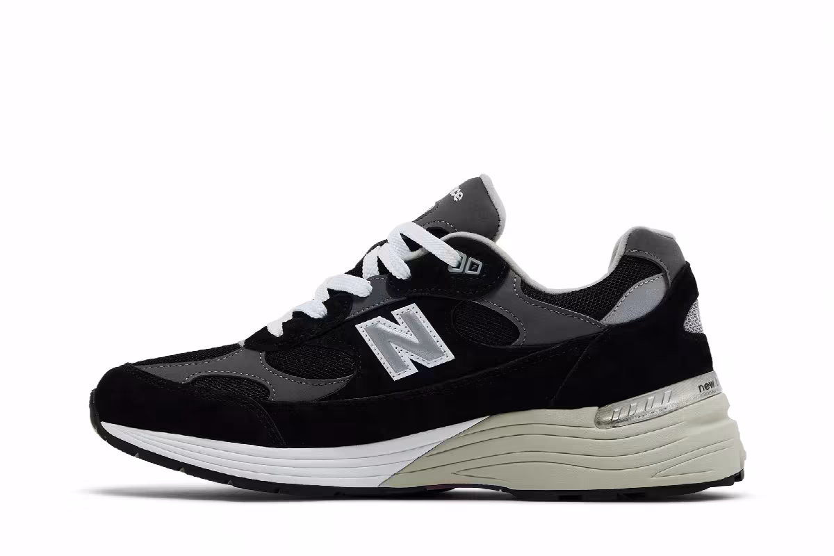 New Balance 992 Made in USA Black 2025, view 4