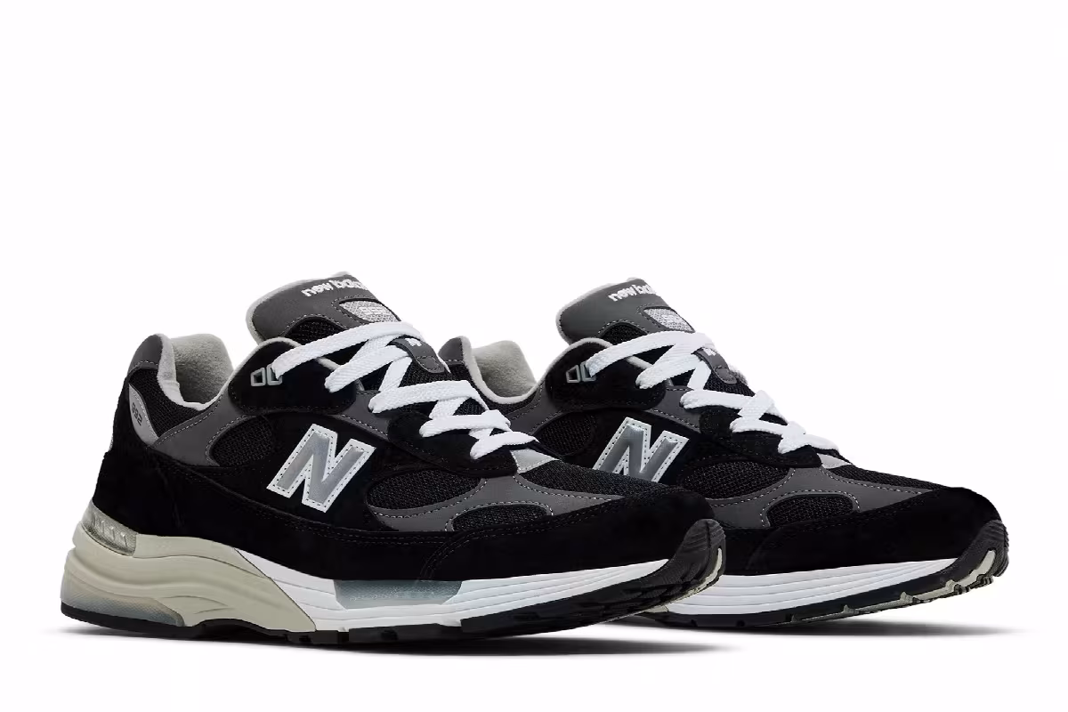 New Balance 992 Made in USA Black 2025, view 9