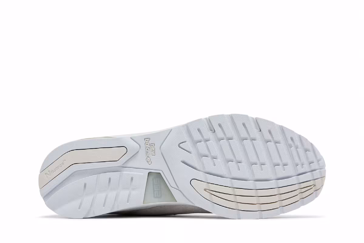 New Balance Men's 992 Made in USA White Reflection, view 5