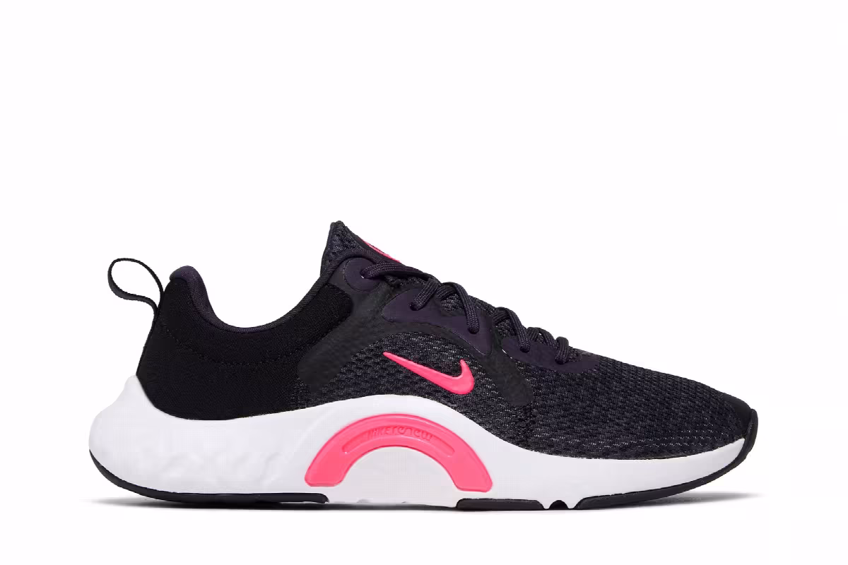 Nike Women's Renew In-Season TR 11 Black Hyper Pink, view 2