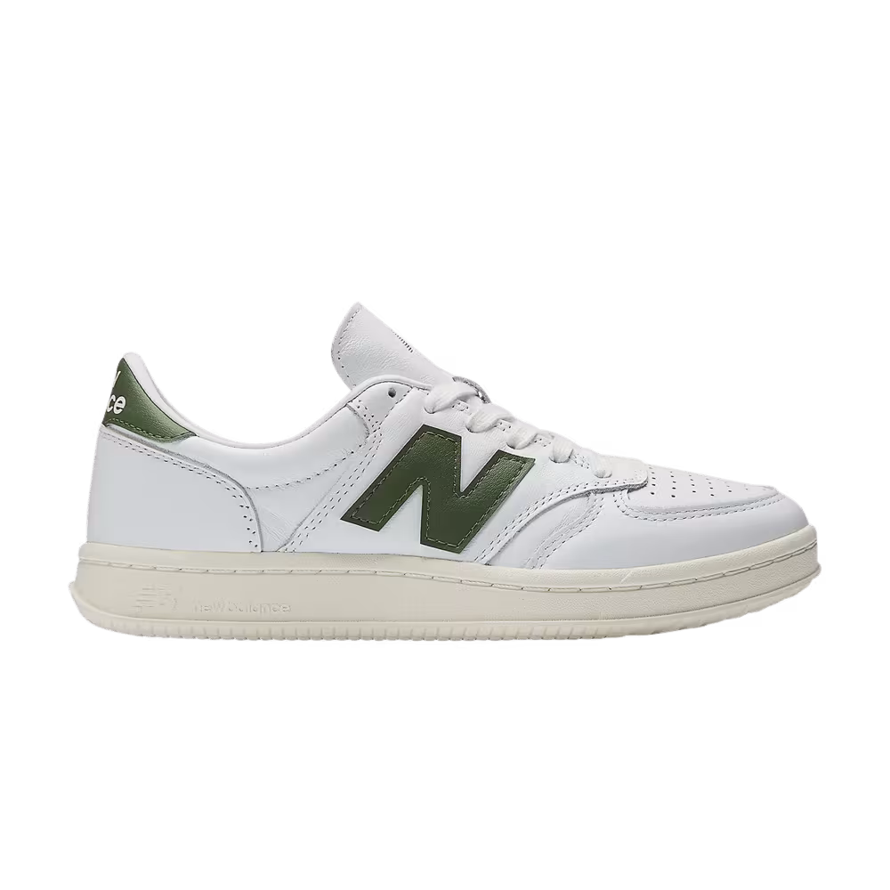 New Balance T500 White Green