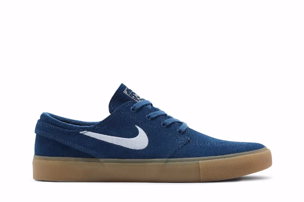Nike Zoom Stefan Janoski RM SB Court Blue Gum Light Brown, view 2