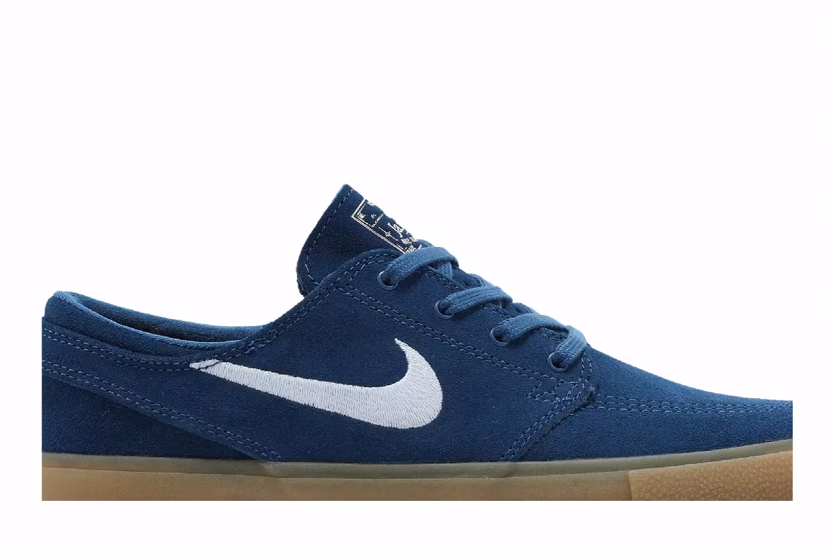 Nike Zoom Stefan Janoski RM SB Court Blue Gum Light Brown, view 3