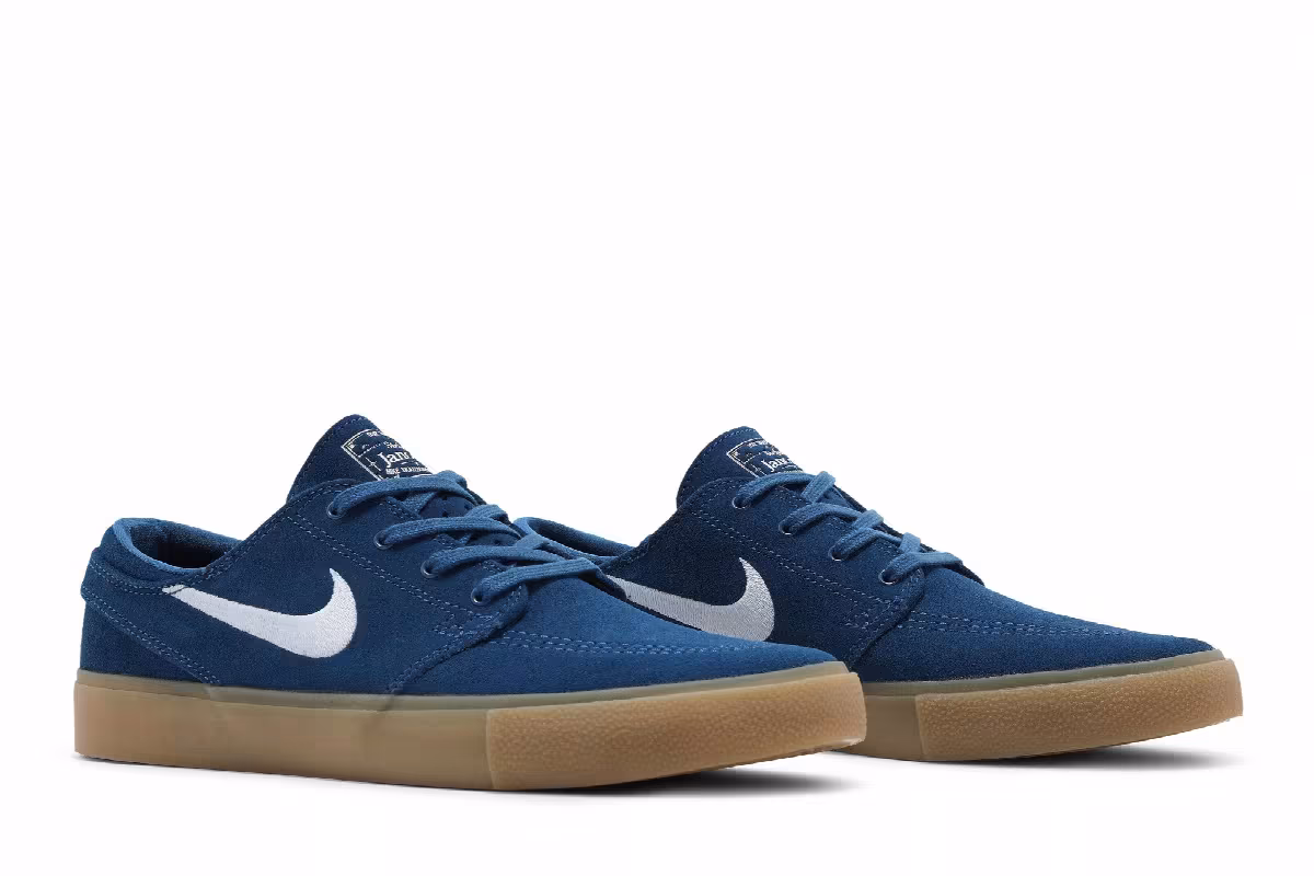 Nike Zoom Stefan Janoski RM SB Court Blue Gum Light Brown, view 9