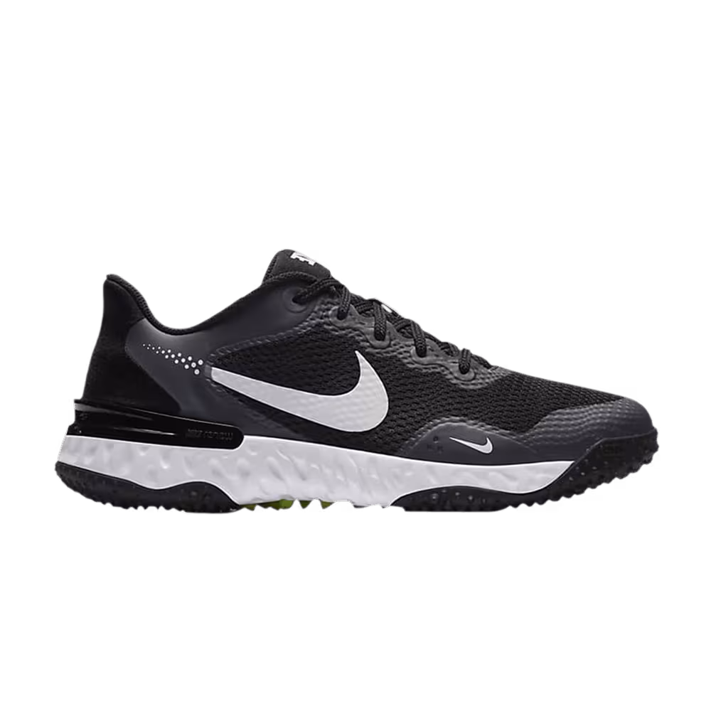 Nike Alpha Huarache Elite 3 Turf Black Iron Grey