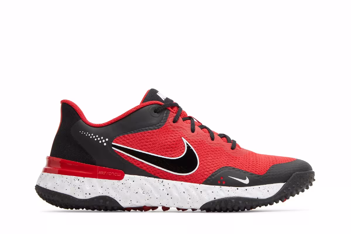 Nike Alpha Huarache Elite 3 Turf University Red, view 2