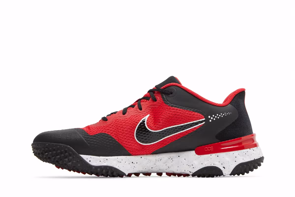 Nike Alpha Huarache Elite 3 Turf University Red, view 4