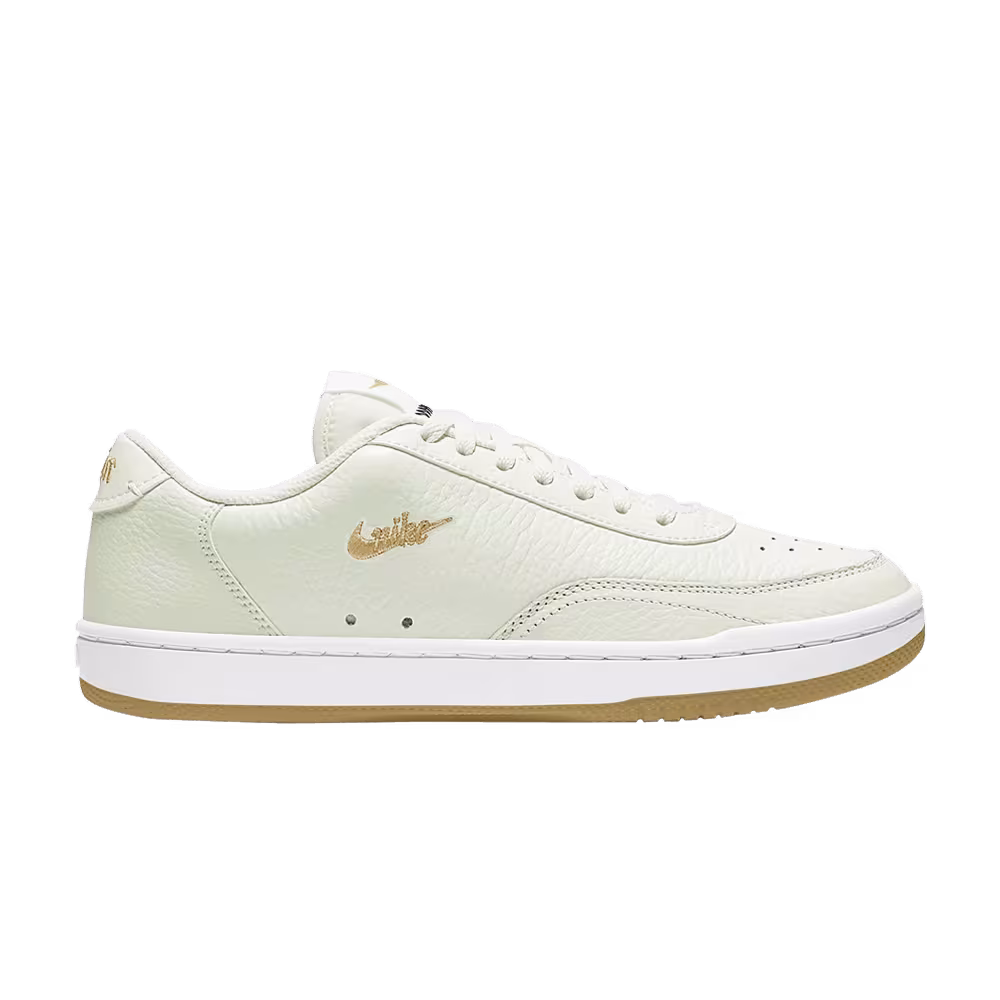 Nike Women's Court Vintage Premium Summit White Metallic Gold