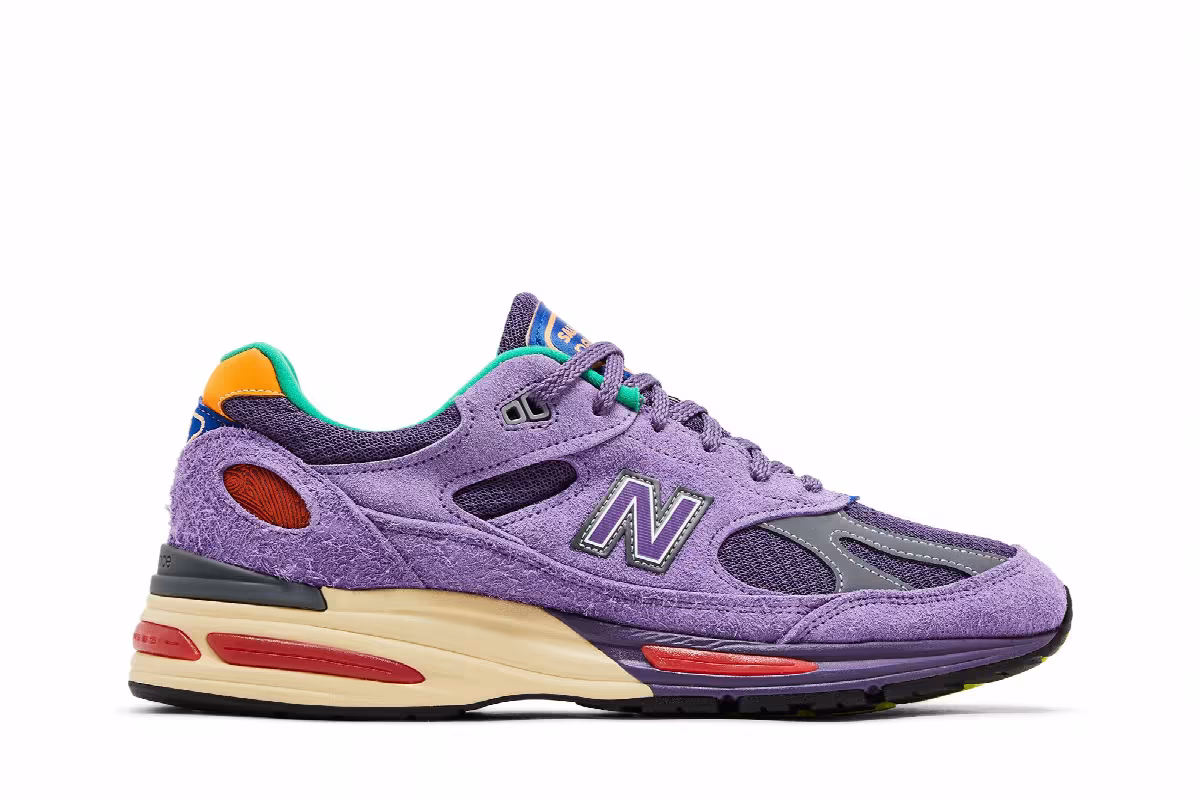 Salehe Bembury x New Balance 991v2 Made in England Colors Be The Palette, view 2