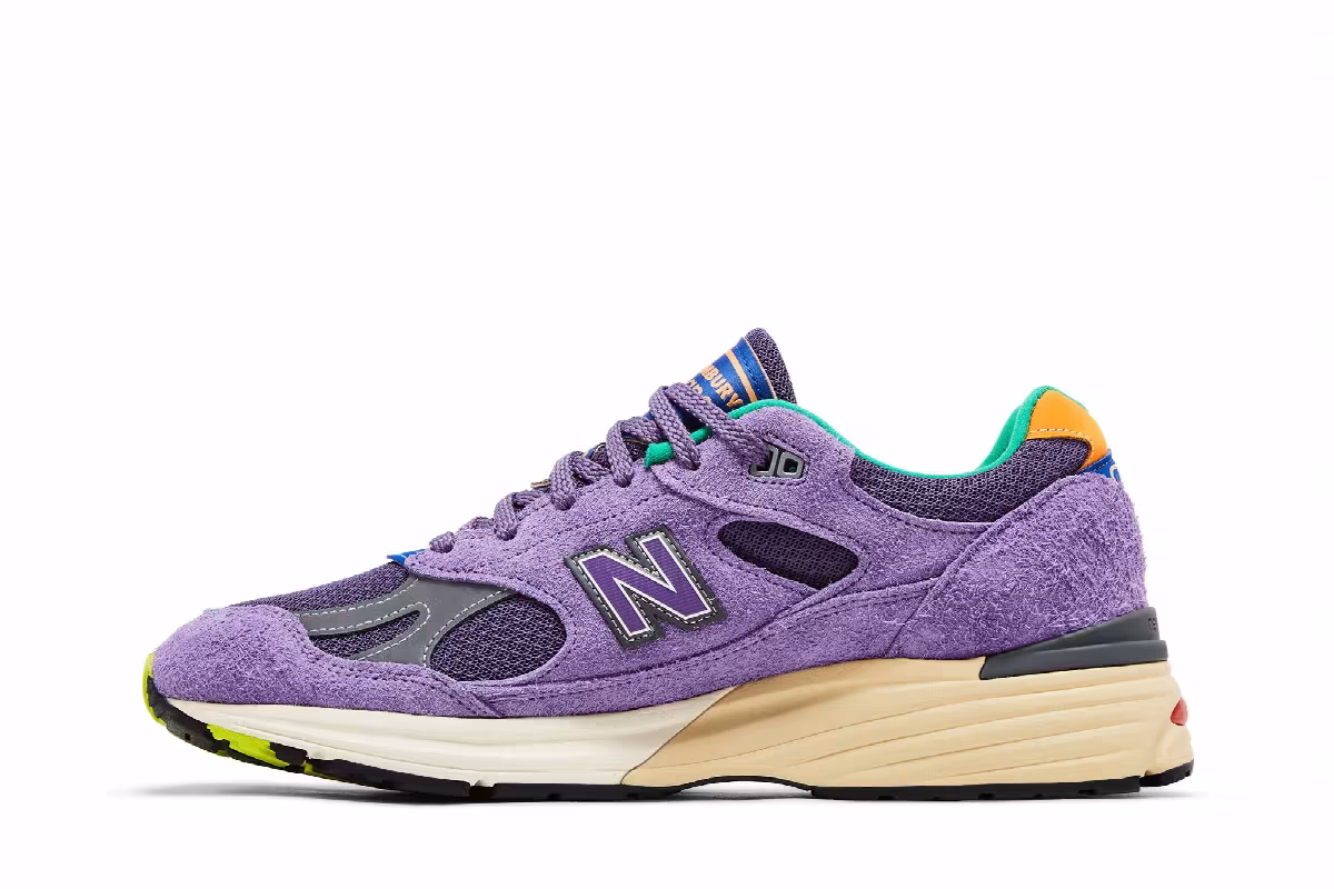Salehe Bembury x New Balance 991v2 Made in England Colors Be The Palette, view 4