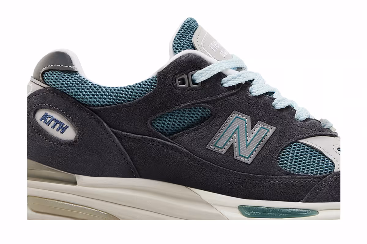 Kith x New Balance 991v2 Made in England Osaka Pack, view 3