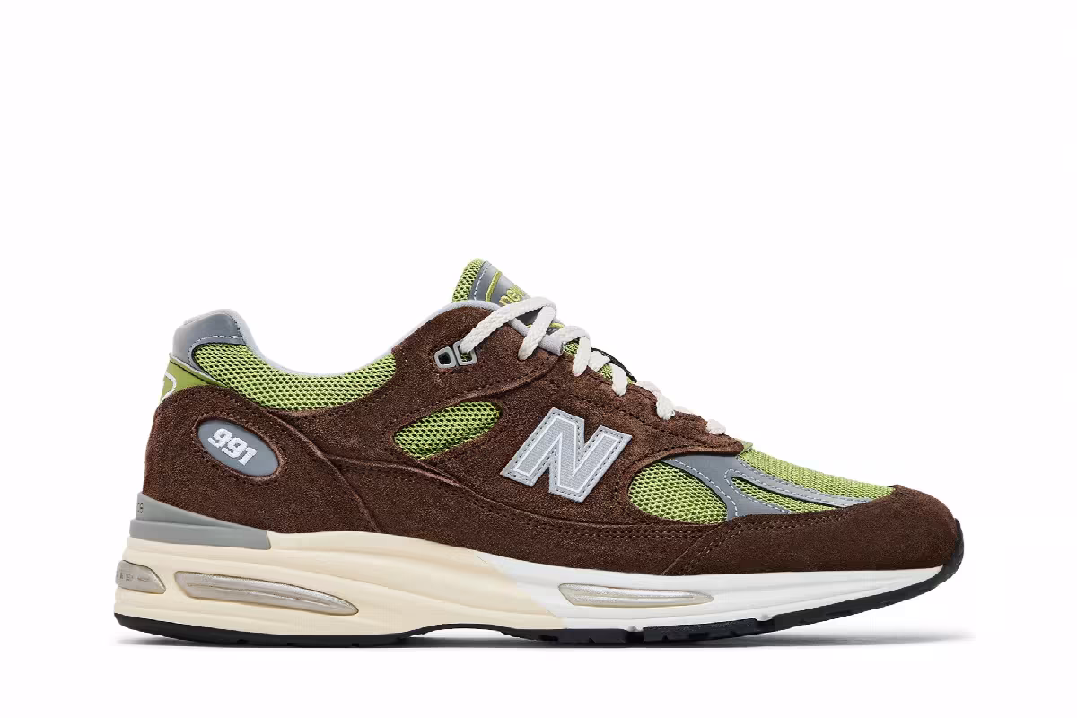 Daniëlle Cathari x Kith x New Balance 991v2 Made In UK Reverse, view 2