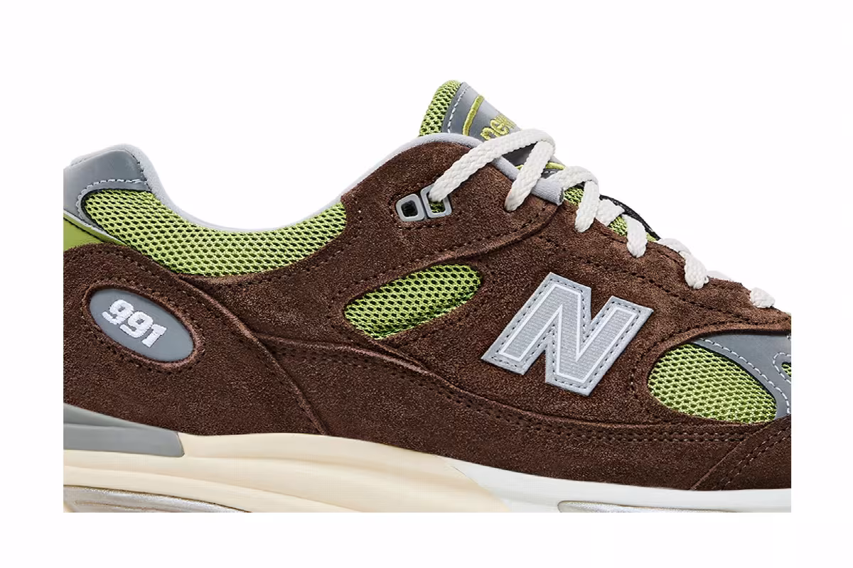 Daniëlle Cathari x Kith x New Balance 991v2 Made In UK Reverse, view 3