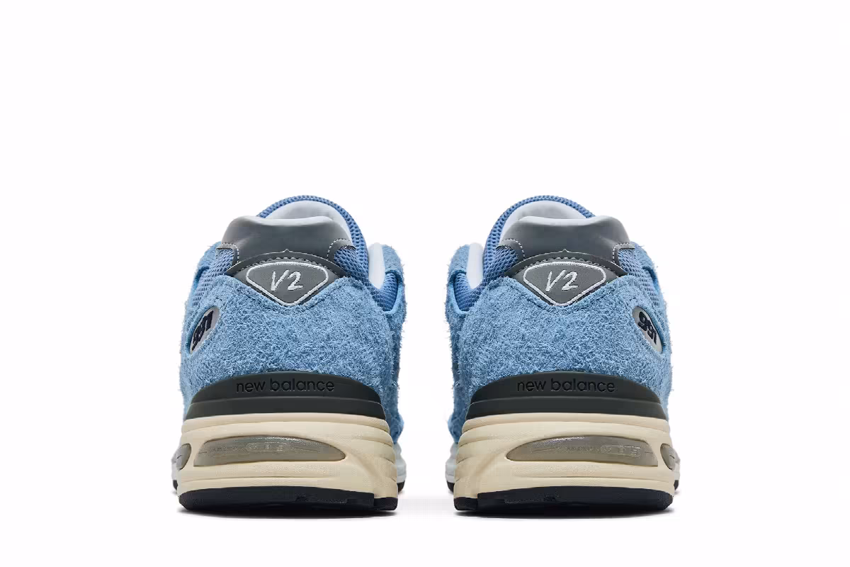 Teddy Santis x New Balance 991v2 Made in England Grounded Pastels Pack - Celestial Blue, view 7