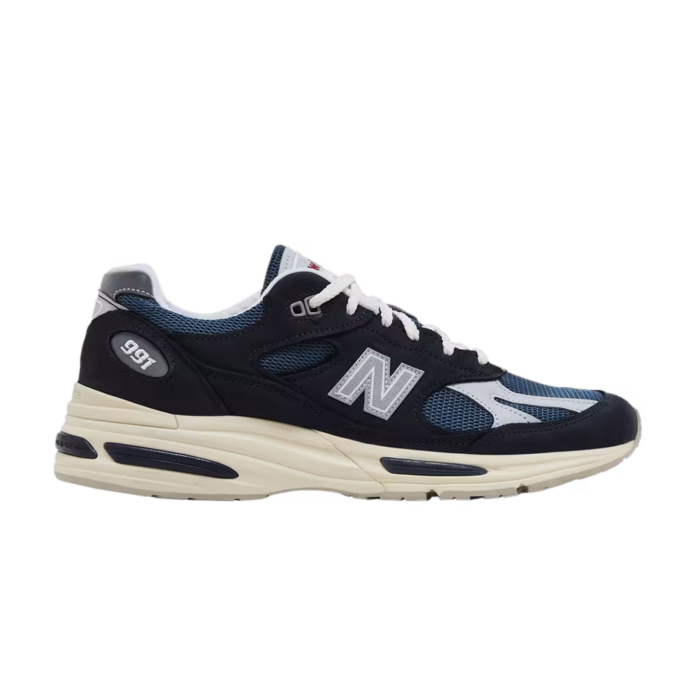 New Balance 991v2 Made in England Vintage Sport Pack - Navy