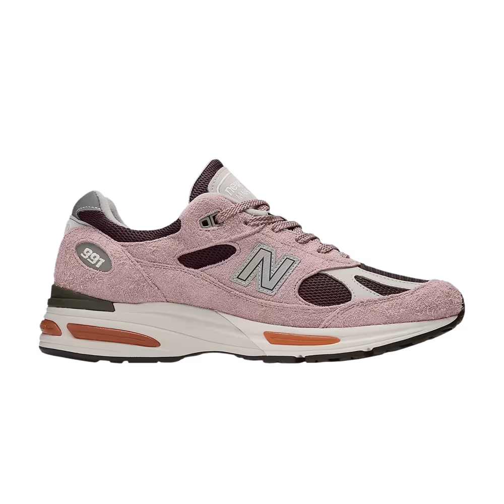 New Balance 991v2 Made in England Grape Sorbet Pack - Mauve