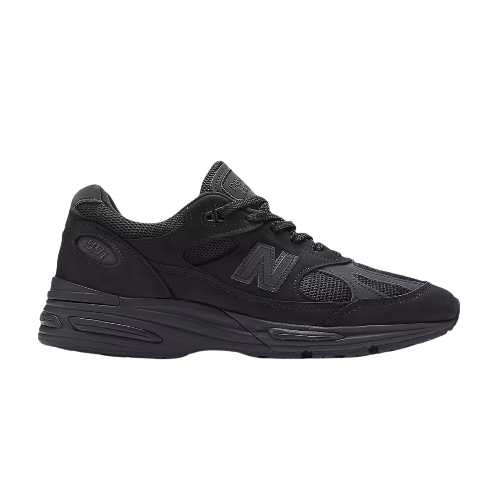 Dover Street Market x New Balance 991v2 Made in England Triple Black