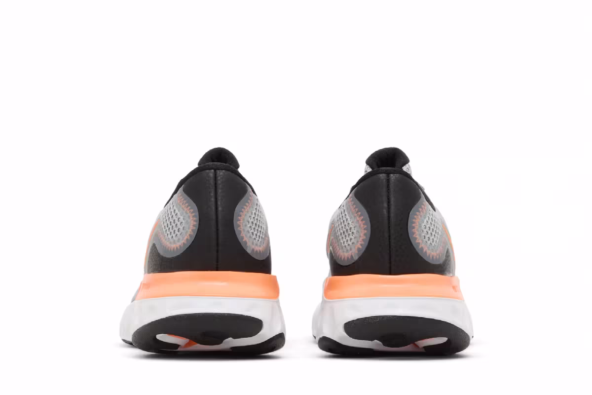 Nike Renew Run GS Light Smoke Grey Total Orange, view 7
