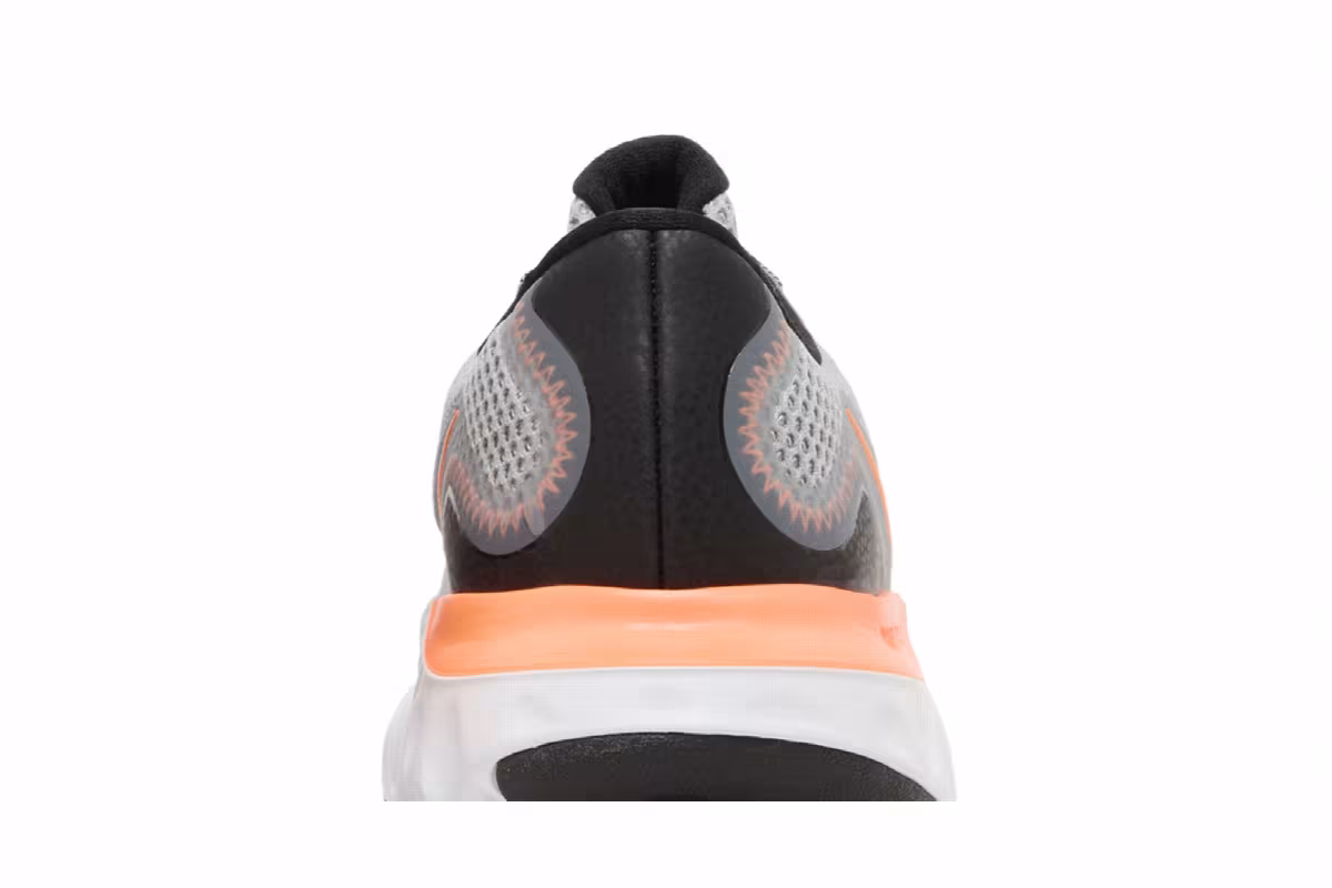 Nike Renew Run GS Light Smoke Grey Total Orange, view 8