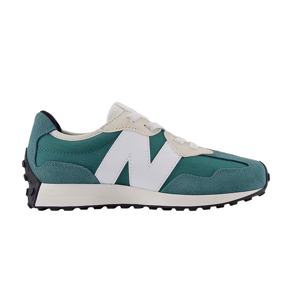 New Balance 327 Bungee Lace Little Kid Wide New Spruce